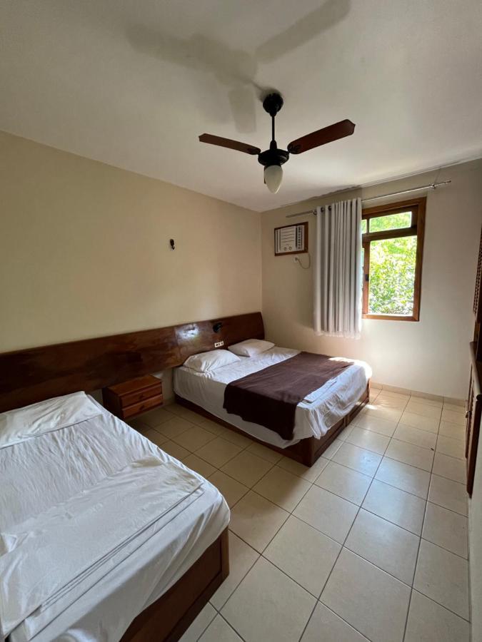 De Frente Pra Praia Apartamento Da Cris Taperapua - Condominio America Praia Flat Porto Seguro Luaran gambar