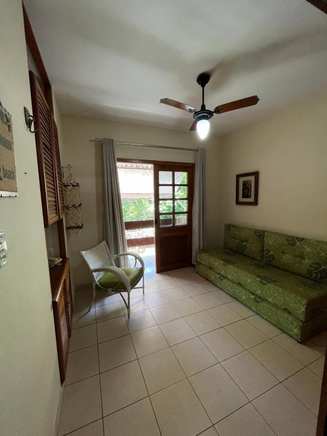 De Frente Pra Praia Apartamento Da Cris Taperapua - Condominio America Praia Flat Porto Seguro Luaran gambar