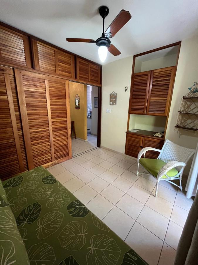 De Frente Pra Praia Apartamento Da Cris Taperapua - Condominio America Praia Flat Porto Seguro Luaran gambar