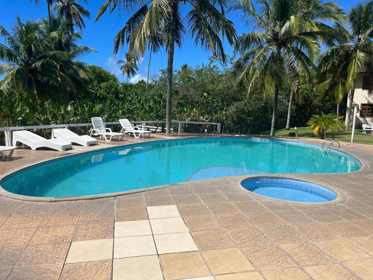 De Frente Pra Praia Apartamento Da Cris Taperapua - Condominio America Praia Flat Porto Seguro Luaran gambar